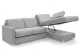 Schlafsofa mit Longchair Aurelia