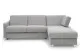 Schlafsofa mit Longchair Aurelia