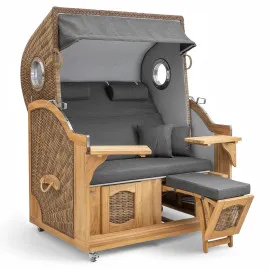 Strandkorb Nordic Anthrazit