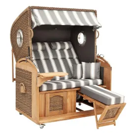 Strandkorb Marina oak-vintage
