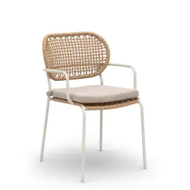 Stapelsessel Roy natur/creme