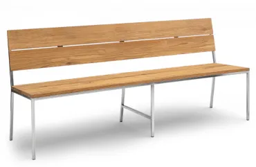 Bank Linea Edelstahl