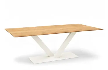 Tisch Vela cremeweiß