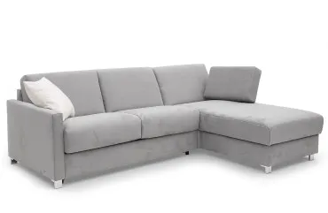 Schlafsofa mit Longchair Aurelia