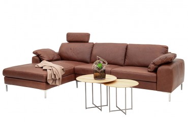 Sofa mit Longchair Vitus